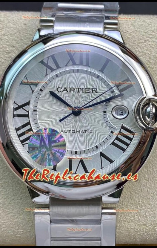 Ballon De Cartier Suizo Automático Calidad Espejo 1:1 42MM Caja en Acero