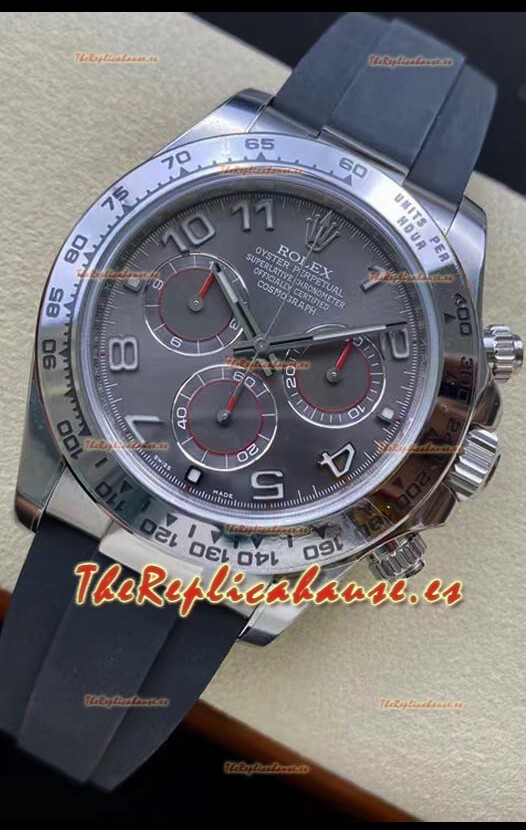 Rolex Cosmograph Daytona 116519 Dial Gris Movimiento Cal.4130 - Reloj Acero 904L