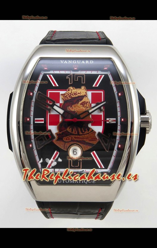 Franck Muller Vanguard Skenderbeu Croatia Reloj Réplica Suizo Acero Inoxidable