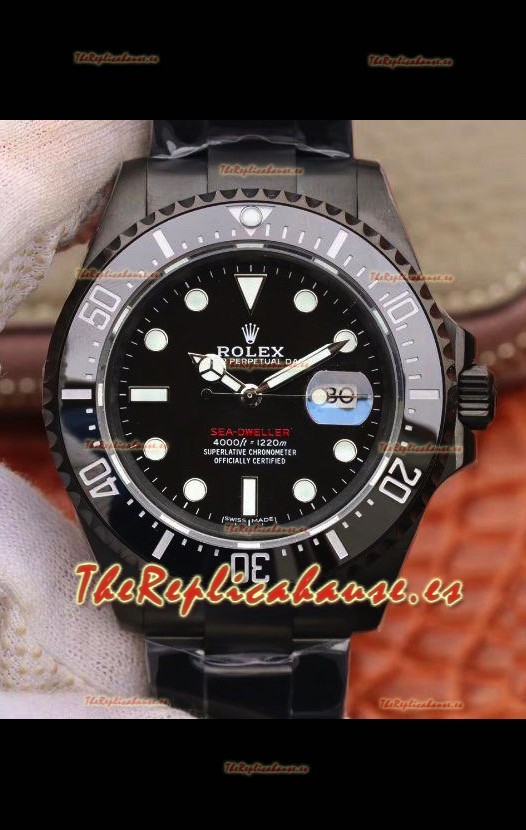 Rolex SeaDweller Deep-Sea Dial Negro Edición 50 Aniversario en Calidad Espejo 1:1 - Caja en PVD