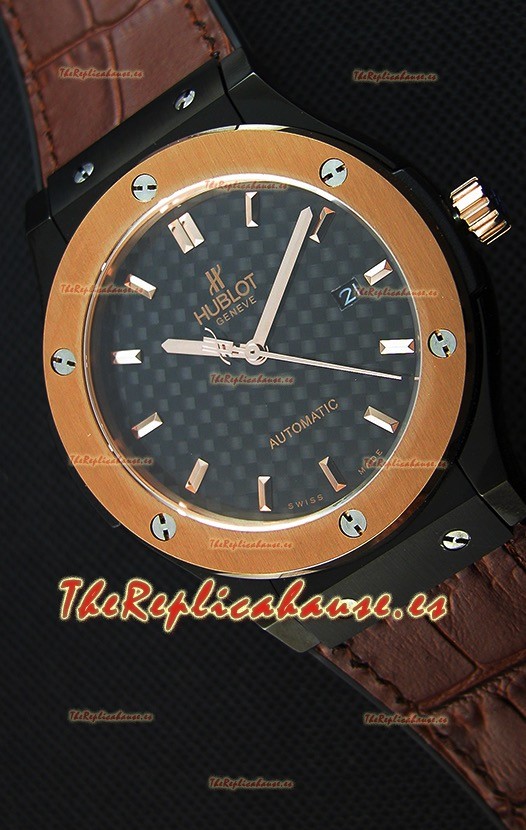Hublot Classic Fusion Ceramic King Gold Reloj Réplica Suizo - Réplica a Espejo 1:1