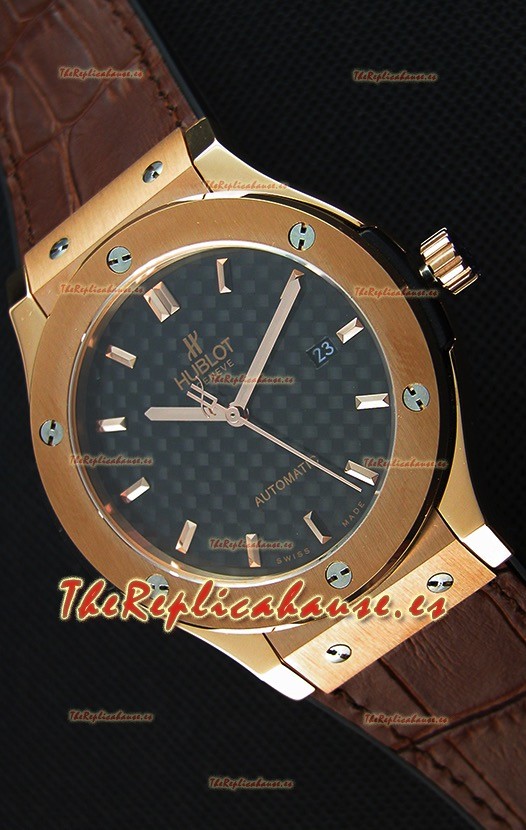 Hublot Classic Fusion King Gold Reloj Réplica Suizo - Réplica a Espejo 1:1