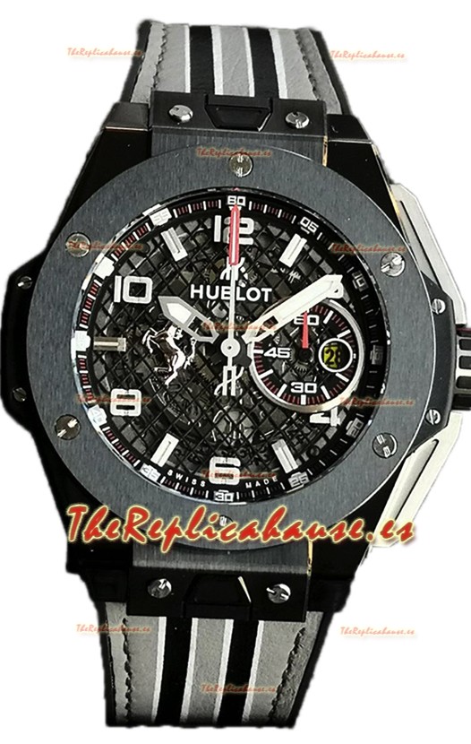 Hublot Big Bang F1 Caja Cerámica Cronógrafo Reloj Réplica Suiza 