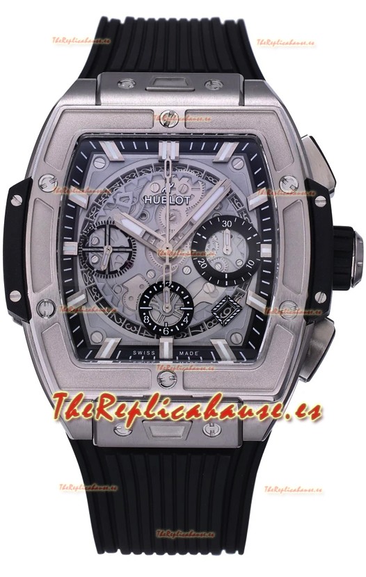 Hublot Spirit of Bang Caja Titanio Bisel Negro - 42MM Réplica Suiza