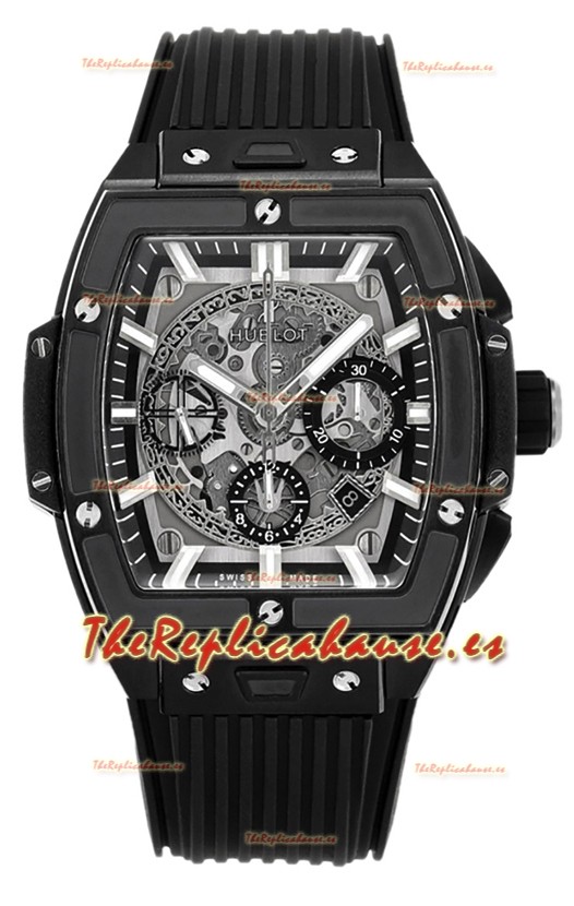 Hublot Spirit of Bang Caja Titanio PVD Dial Skeleton - 42MM Réplica Suiza