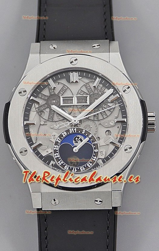 Hublot Aerofusion Moonphase Skeleton Reloj Réplica Suizo 