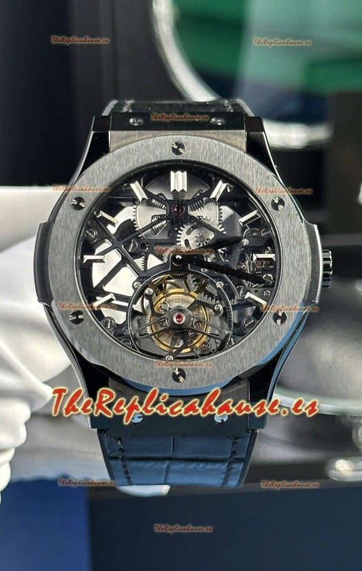 Hublot Classic Fusion Swiss Tourbillon Réplica Espejo 1:1 - Caja Cerámica 45MM