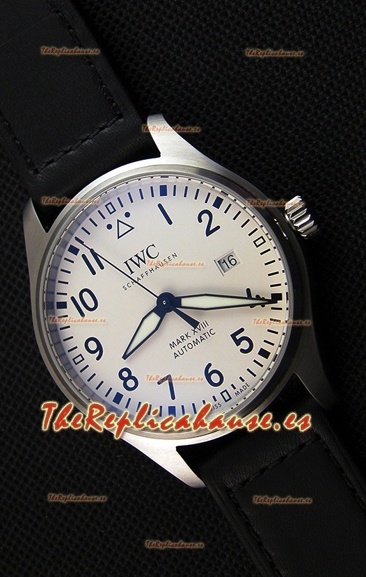 IWC Pilot's MARK XVIII IW327012 Reloj Réplica Suiza Dial Negro Réplica a Espejo 1:1
