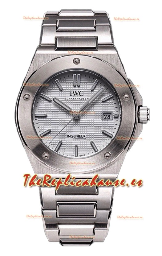 IWC Ingenieur IW3289 Dial Gris Reloj Réplica Suiza Espejo 1:140MM