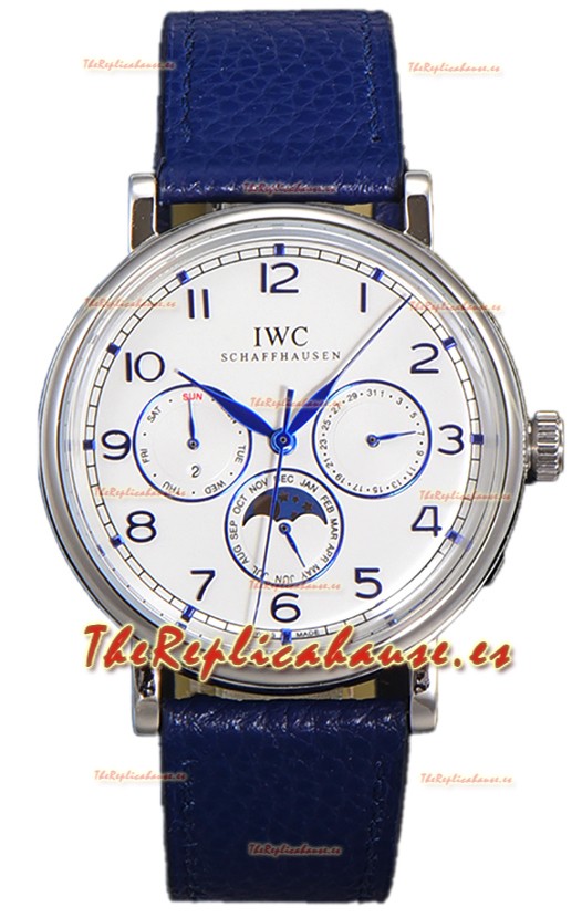 IWC Portofino Calendario Perpetuo IW3446 Dial Blanco Reloj Réplica Suiza 