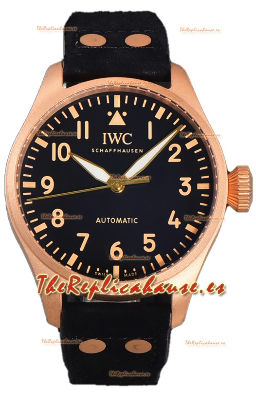IWC Big Pilot's IW329703 Edición "MR PORTER" 43MM Caja Bronce Réplica Suiza 