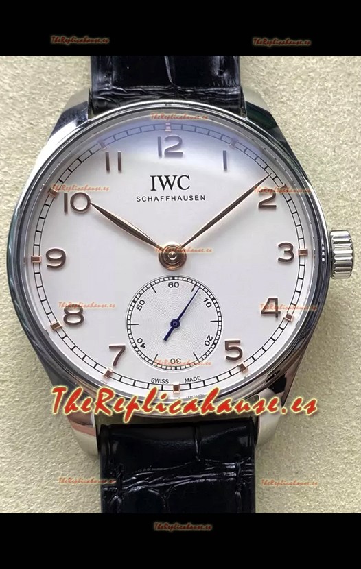 IWC Portugieser Super Clone Automatic 41 IW358303 Dial Blanco en Caja de Acero