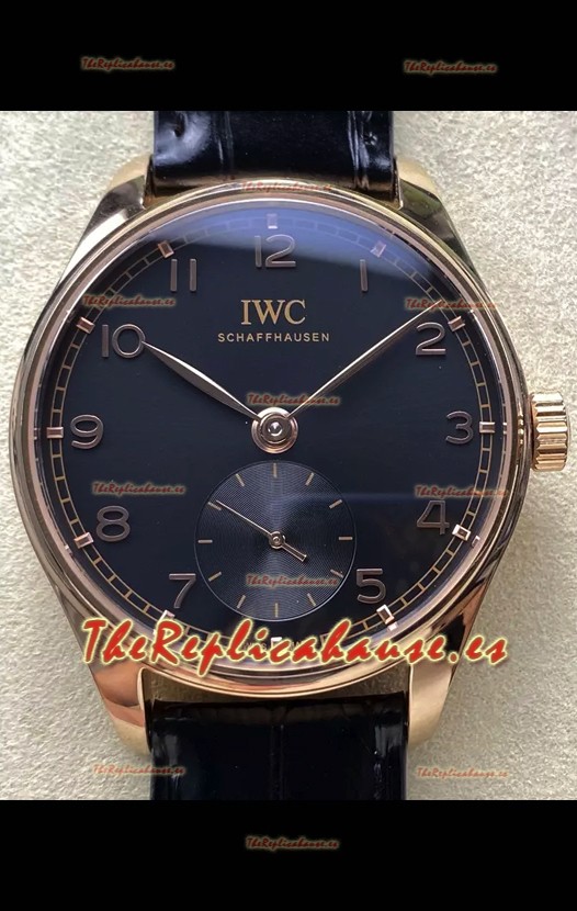 IWC Portugieser Super Clone Automatic 41 IW358401 Dial Marrón Caja Oro Rosado