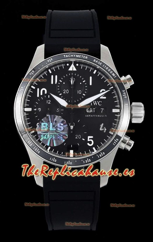 IWC Pilot's IW388305 Super Clone Chronograph 41 Mercedes-AMG Reloj Titanio