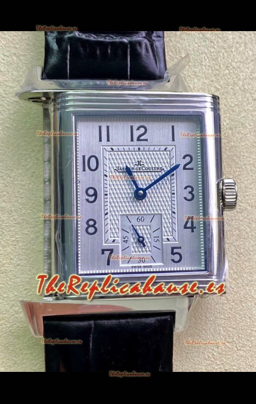 Jaeger-LeCoultre Reverso DuoFace Caja Acero Inoxidable Reloj Suizo en Movimiento Automático