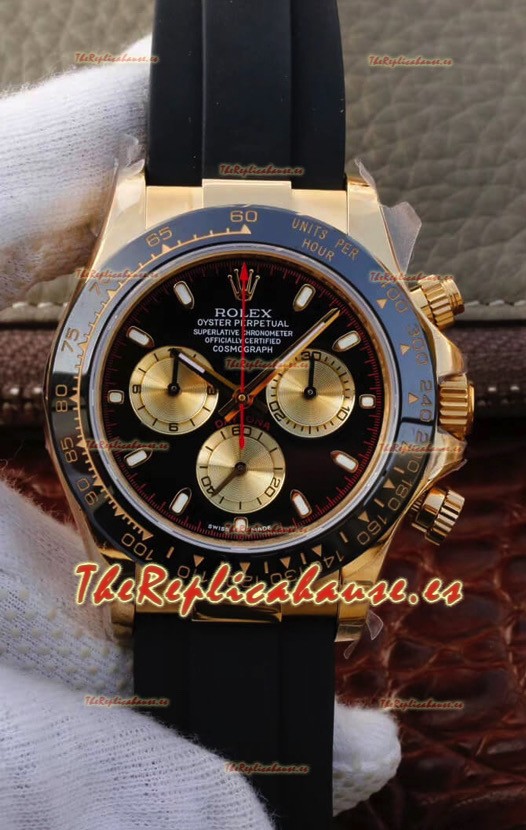 Rolex Cosmograph Daytona 116508 Oro Amarillo Movimiento Original Cal.4130 - Reloj de Acero Ultimate 904L