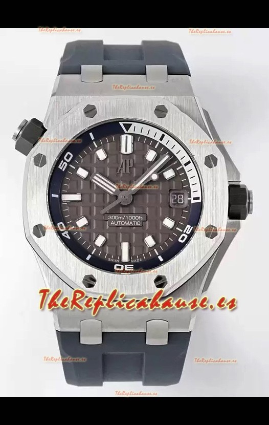Audemars Piguet Royal Oak Offshore Reloj Réplica Suizo Ultimate 1:1 Dial Gris Movimiento Cal.4308