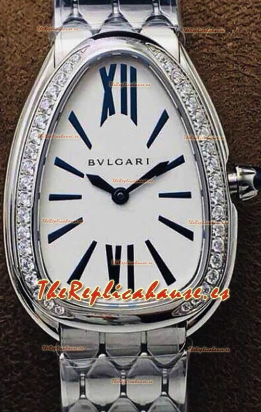 Bvlgari Edición Serpenti Seduttori Reloj en Acero Inoxidable - Réplica a Espejo 1:1