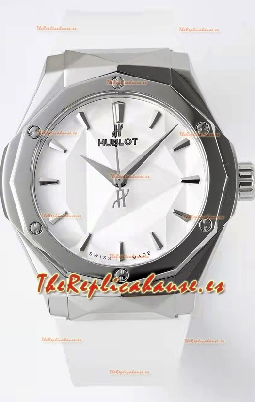 Hublot Classic Fusion Edición Orlinski King 40MM Dial Blanco Reloj Réplica Suizo