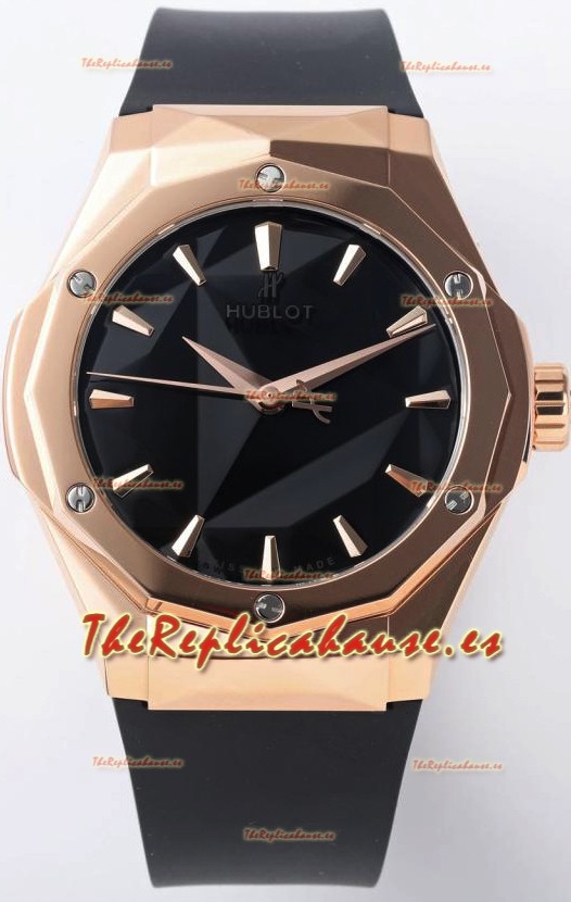 Hublot Classic Fusion Edición Orlinski King 40MM Dial Negro Reloj Réplica Suizo