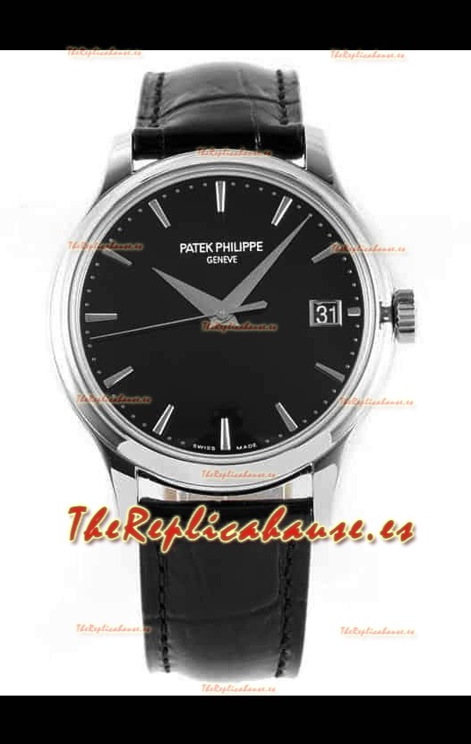 Patek Philippe #Ref 5227G en Dial Negro Réplica a Espejo 1:1 Acero 904L Reloj Suizo