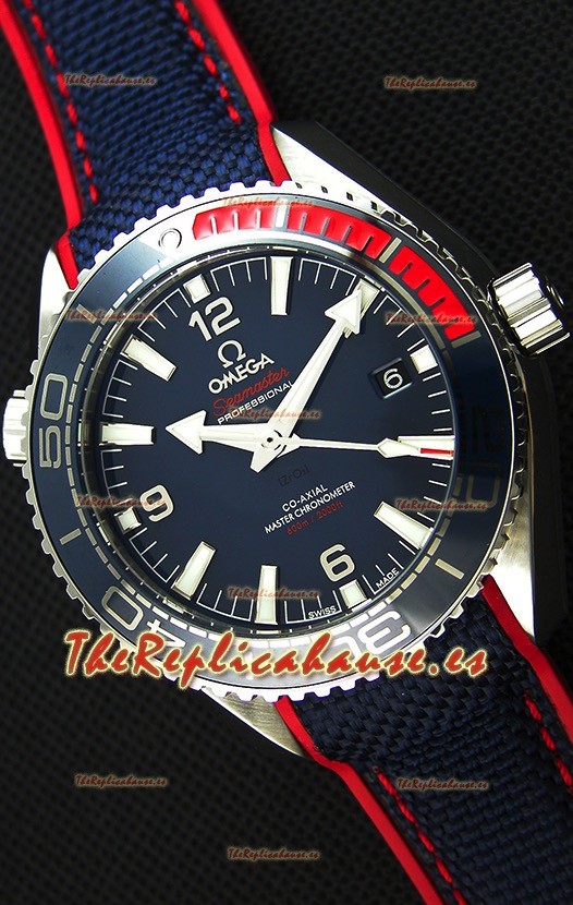 Omega Seamaster Planet Ocean Pyeong Chang Reloj Réplica Suizo 2018 Edición a Espejo 1:1 