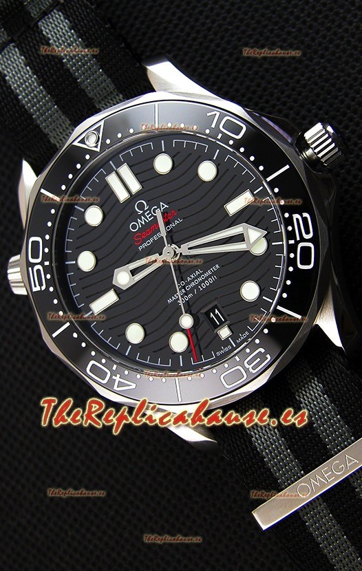 Omega Seamaster 300M Co-Axial Master Reloj Réplica Suizo a Espejo 1:1 Cronómetro