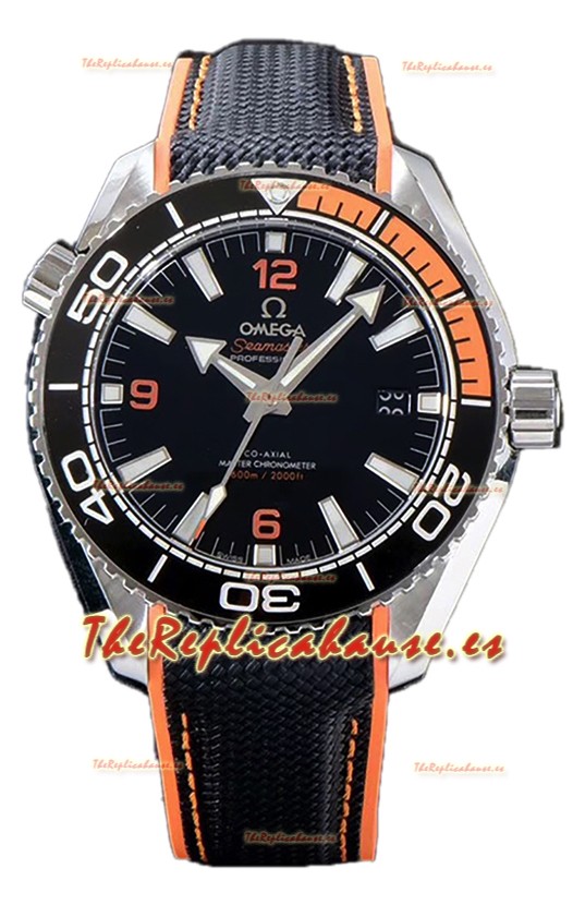 Omega Seamaster Planet Ocean 600M 43.50 MM Dial Negro Caja Acero Réplica Espejo 1:1