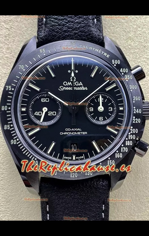 Omega Speedmaster Dark Side of the Moon Black Strap - Reloj Réplica Superclone 1:1 
