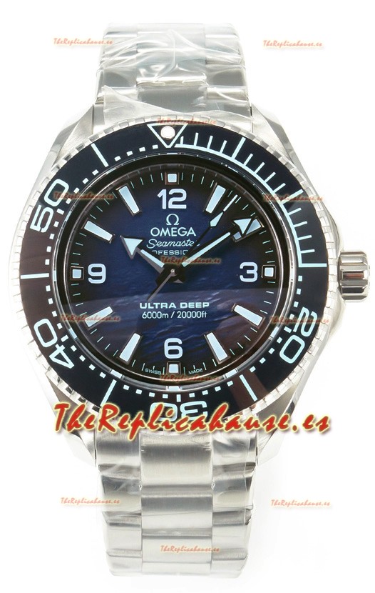 Omega Seamaster Planet Ocean 600M Edición Ultra Deep 45.50mm Reloj Réplica Espejo 1:1