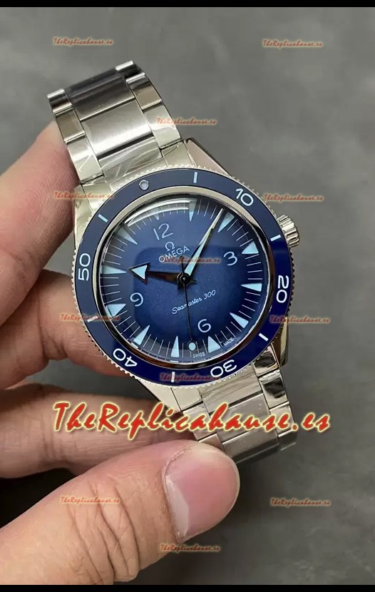 Omega Seamaster 300 "Azul Summer" Reloj Réplica Suizo a Espejo 1:1