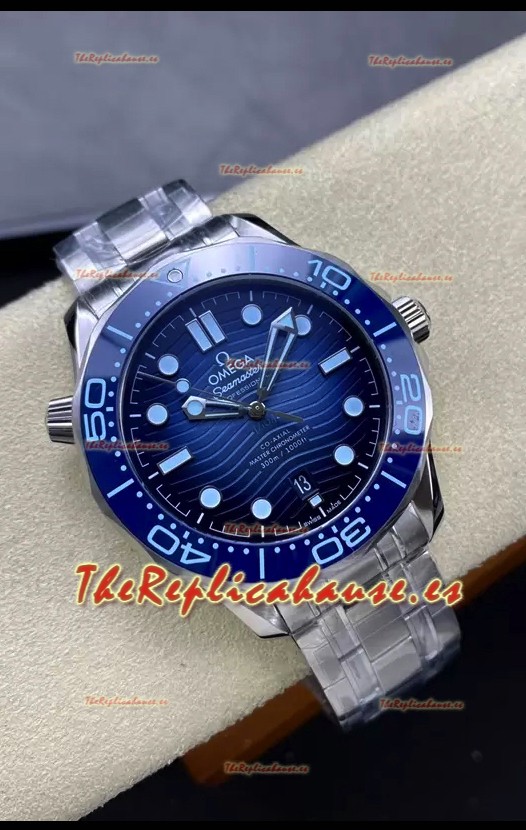 Omega Seamaster 300M Azul Summer Suizo Acero 904L Réplica a Espejo 1:1