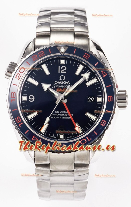 Omega Seamaster Super Clone Planet Ocean 600M 43.50 MM Caja Acero Reloj Réplica Espejo 1:1