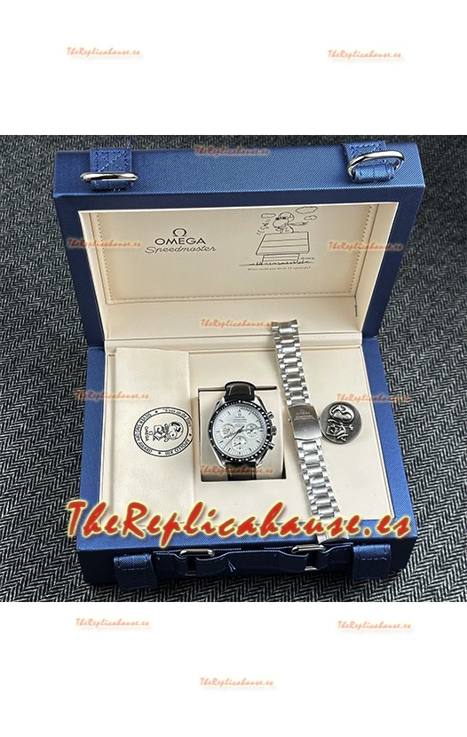 Omega Speedmaster Super Clone Edición Apollo 13 Snoopy (Conjunto completo con Caja de Snoppy)