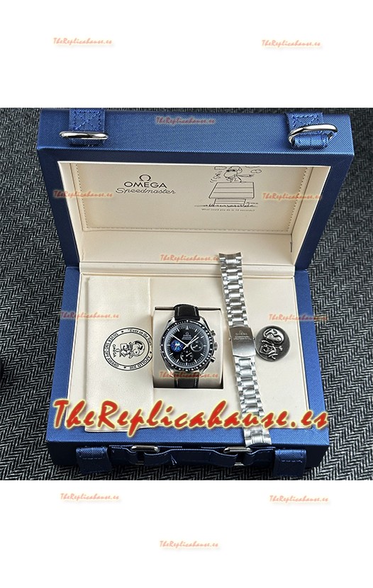 Omega Speedmaster Super Clone Edición 50 Aniversario Snoopy (Conjunto completo con Caja de Snoppy)
