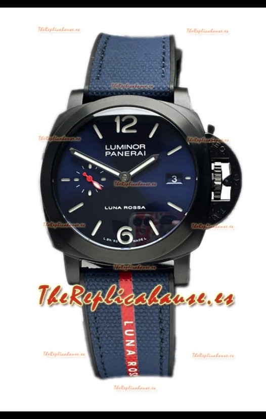 Panerai Luminor Marina PAM1408 Quaranta DLC Coated Luna Rossa Reloj Réplica Espejo 1:1 40MM