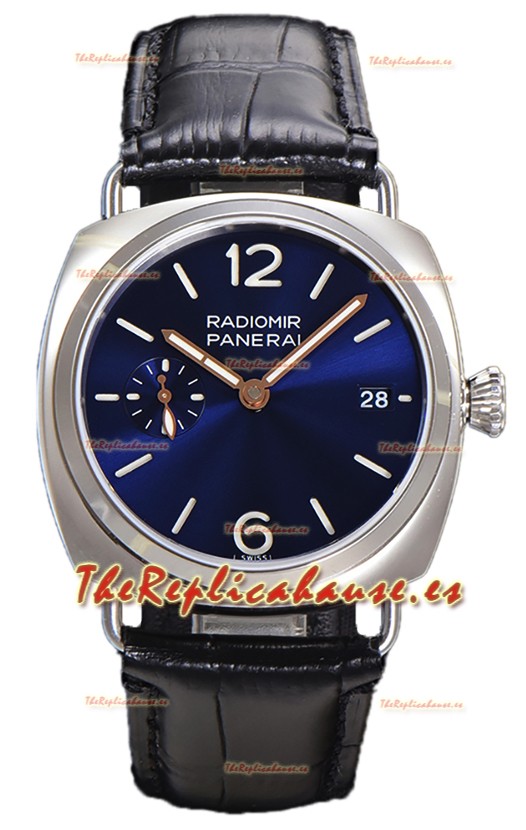 Panerai Radiomir PAM1293 Quaranta 40MM Acero 904L Dial Azul Reloj en Réplica Espejo 1:1 