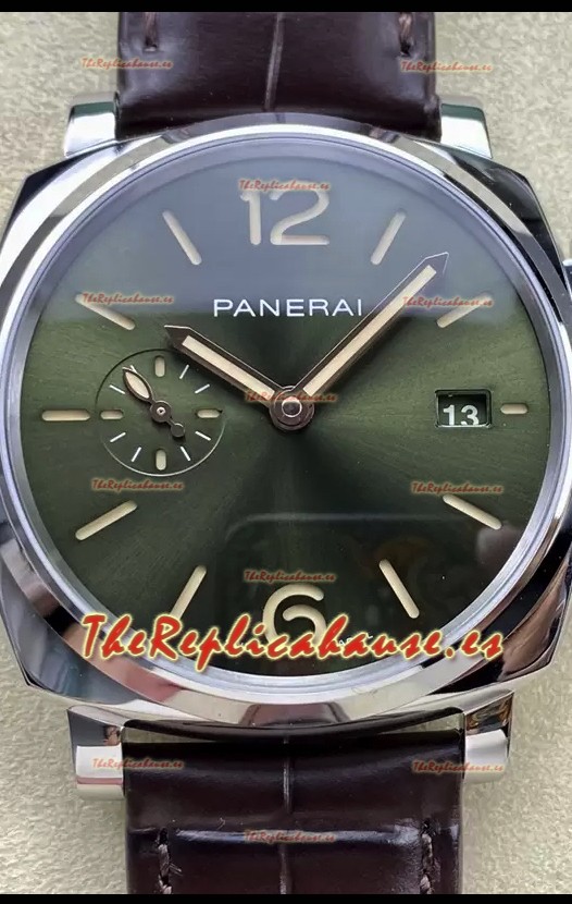 Panerai Luminor Due Edición PAM1329 Reloj Réplica Suizo a Espejo 1:1 Dial Verde