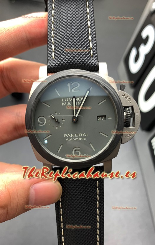 Panerai Super Clone Luminor Marina Titanium PAM1662 Reloj Réplica Suizo Espejo 1:1 44MM