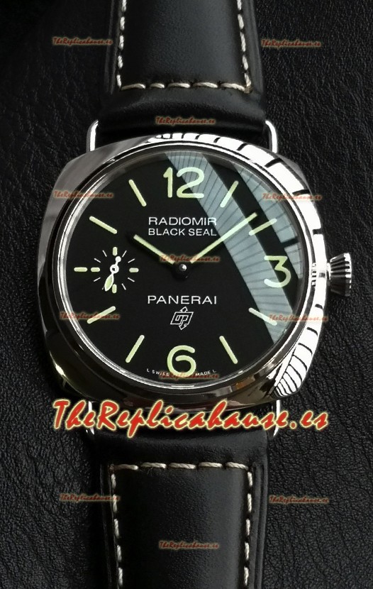 Panerai Super Clone Radiomir Black Seal PAM754 Reloj Réplica Suizo- 45MM Dial Negro 