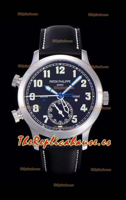 Patek Philippe Complications 5524G Calatrava Travel Time Reloj Réplica Suizo