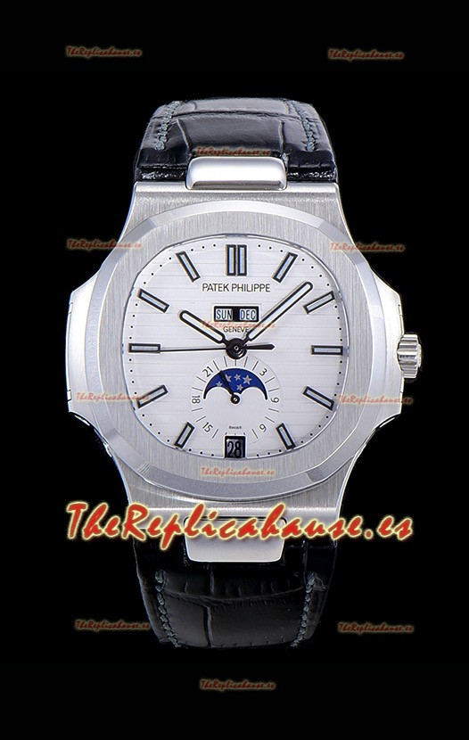 Patek Philippe Nautilus 5726A Dial Blanco Reloj Répliza 1:1 Versión 2022 Actualizada