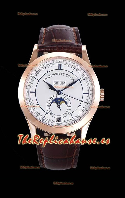 Patek Philippe Annual Calendar 5396R-001 Complications Reloj Réplica Suizo Dial Blanco