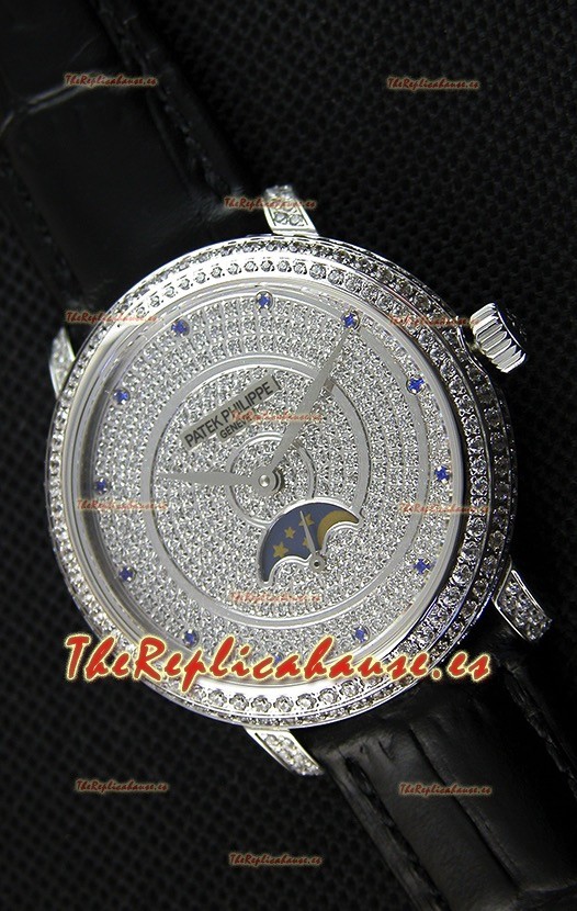 Patek Philippe Complications 4968/G Reloj Réplica Suizo Caja en Acero