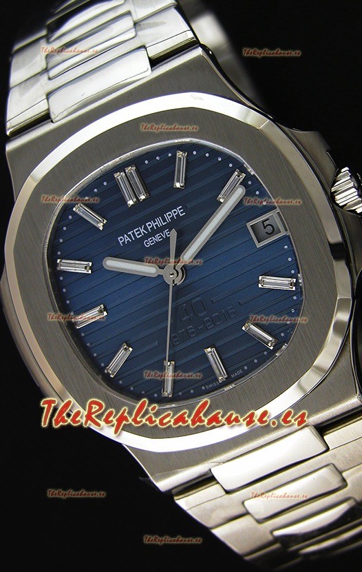 Patek Philippe Nautilus 5711P Reloj 40th Aniversario - Réplica a Espejo 1:1