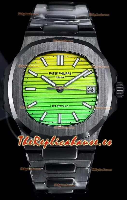 Patek Philippe Nautilus 5711 AET Remould Edición Cerámica Negra Reloj Réplica Suiza