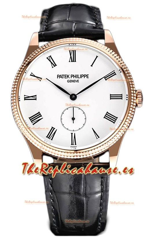 Patek Philippe Calatrava 5119G Caja Oro Rosado Reloj Réplica Espejo 1:1 