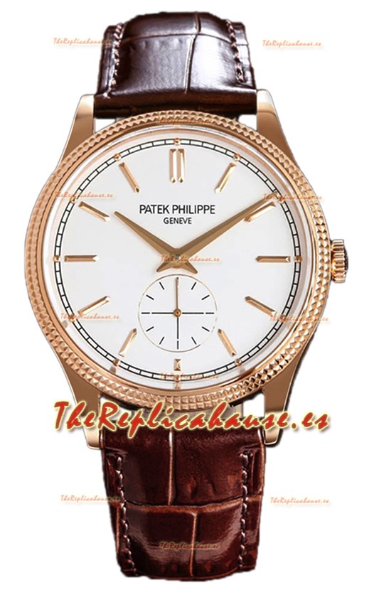 Patek Philippe Calatrava 6119R Caja Oro Rosado Reloj Réplica Espejo 1:1 