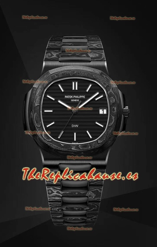 Patek Philippe Nautilus 5711 DiW Edition Cerámica/Carobono Reloj Réplica Suizo a Espejo 1:1