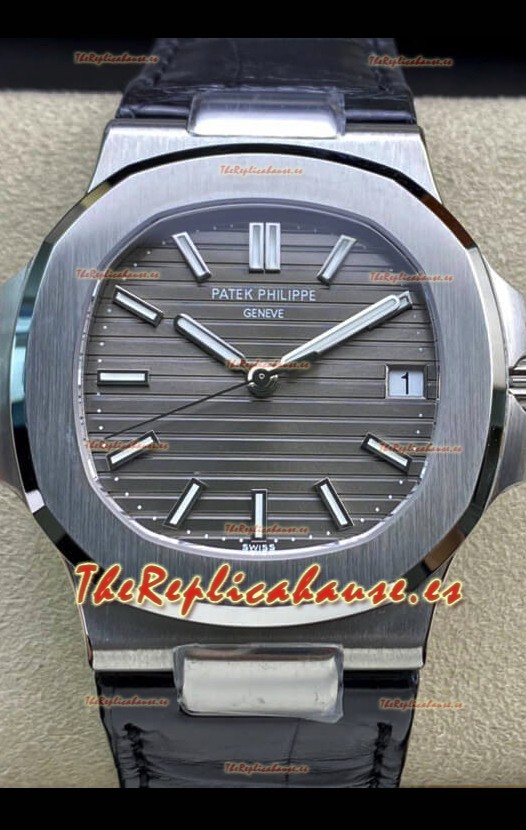 Patek Philippe Nautilus 5711G-001 Acero 904L Actualizado 2023 Reloj Réplica Espejo - Dial Gris